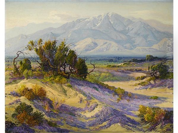 Purple Splendor Oil Painting by Fred Grayson Sayre
