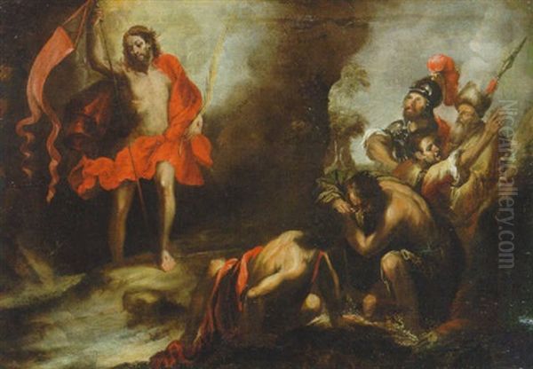 The Resurrection Oil Painting by Ippolito Scarsella (see Scarsellino)