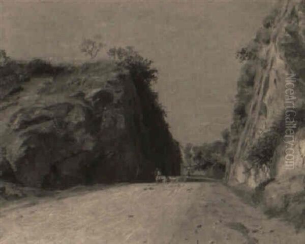 Subiaco Oil Painting by Rudolf Schick