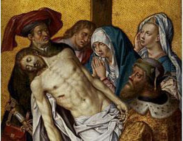 Kreuzabnahme Oil Painting by Albrecht Bouts