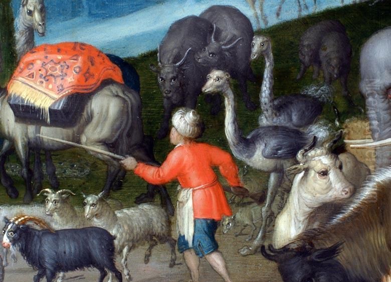 Die Arche Noah Oil Painting by Frederick Bouttats