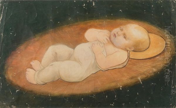 Il Bambino Oil Painting by Helene Schjerfbeck