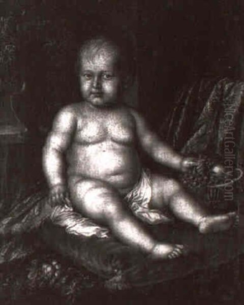 Der Stammhalter Oil Painting by Adam Johann Schlesinger