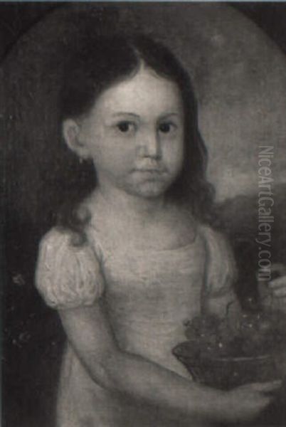 Elisa Schweizer Oil Painting by Johann Schlesinger