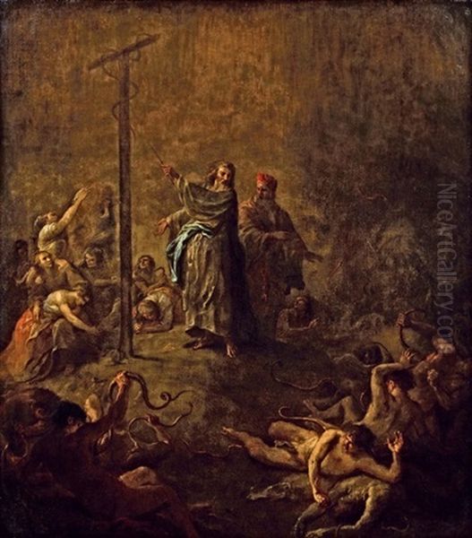 Ohne Titel Oil Painting by Martin Johann (Kremser Schmidt) Schmidt