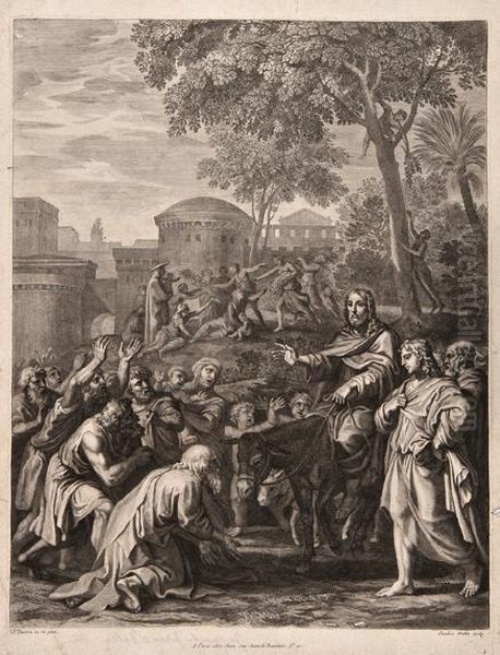 The Passion Oil Painting by Claudine Bouzonnet-Stella