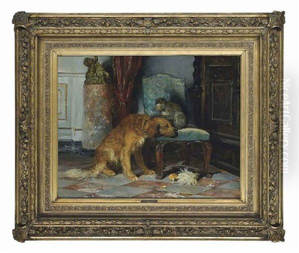 The Sleeping Centries Oil Painting by Josef Schmitzberger