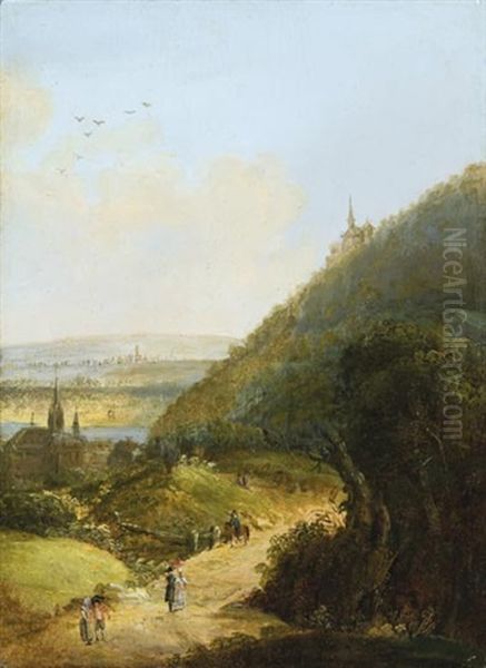 Hegyvideki Taj Oil Painting by Johann Caspar Schneider