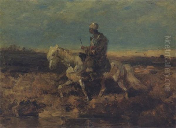 Walachische Reiter Oil Painting by Mary Schreyer