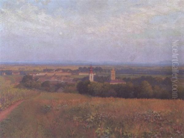 Durnkrut Oil Painting by Karl Maria Schuster