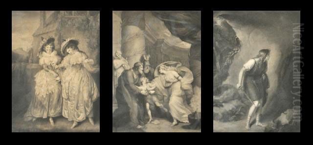 Illustrating The Works Of Williamshakespeare Oil Painting by Josiah Boydell