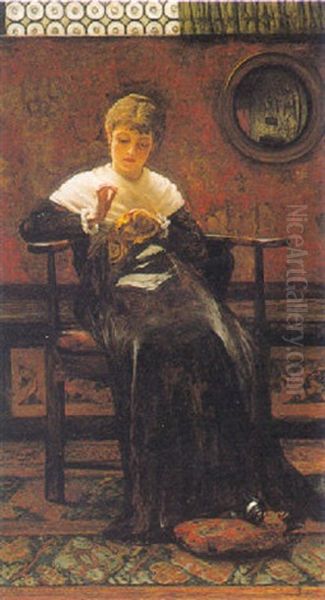 Distant Thoughts Oil Painting by John Scott