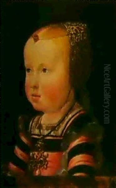 Bildnis Der Erzherzogin Eleonore Oil Painting by Jakob Seisenegger