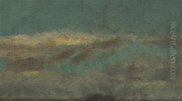 Ocean (choshi) Oil Painting by Shoji Sekine