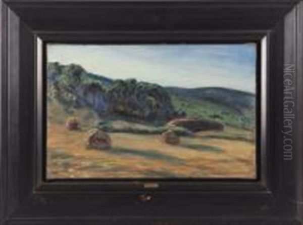 Les Foins Oil Painting by Rene Seyssaud