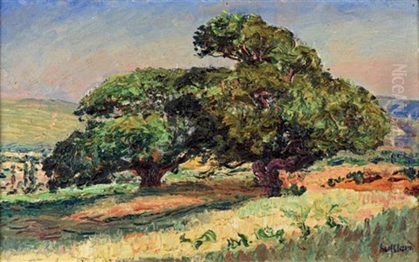 Les Grands Chenes Oil Painting by Rene Seyssaud