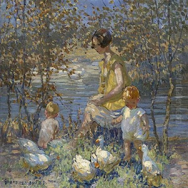 Jeune Fille Oil Painting by Dorothea Sharp