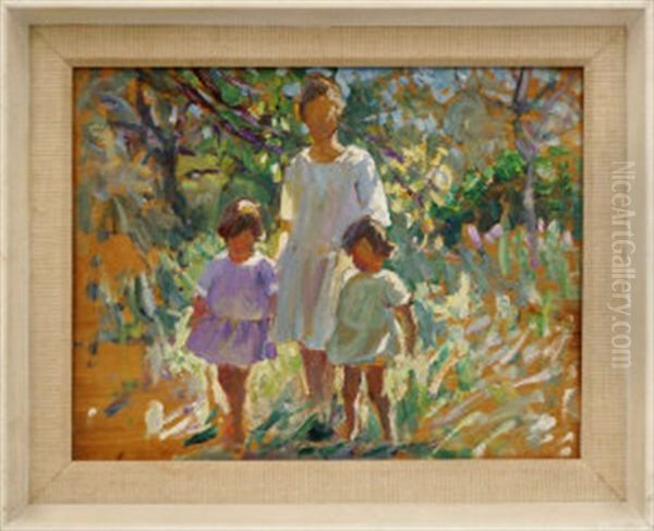 Summer Sketch Oil Painting by Dorothea Sharp