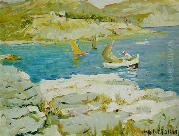 Cassis Oil Painting by Dorothea Sharp