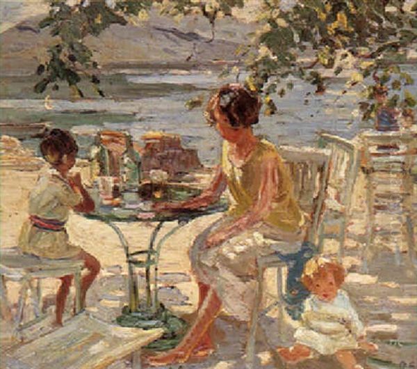 Cassis Oil Painting by Dorothea Sharp