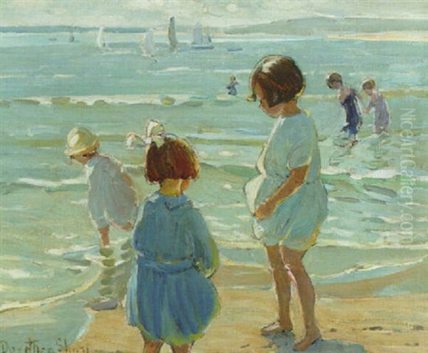 Summer Sun Oil Painting by Dorothea Sharp
