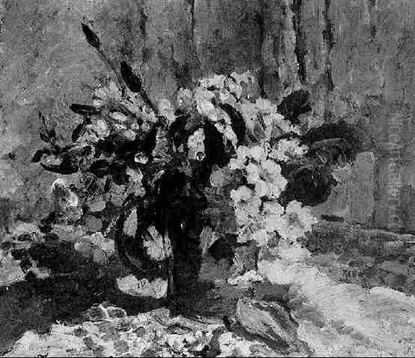 Primroses Oil Painting by Dorothea Sharp