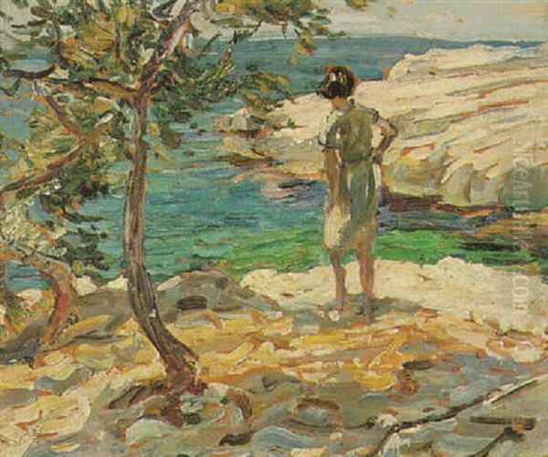 On The Coast Oil Painting by Dorothea Sharp