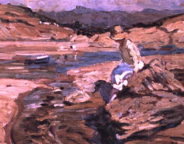 Outside Cintra, Portugal Oil Painting by Dorothea Sharp
