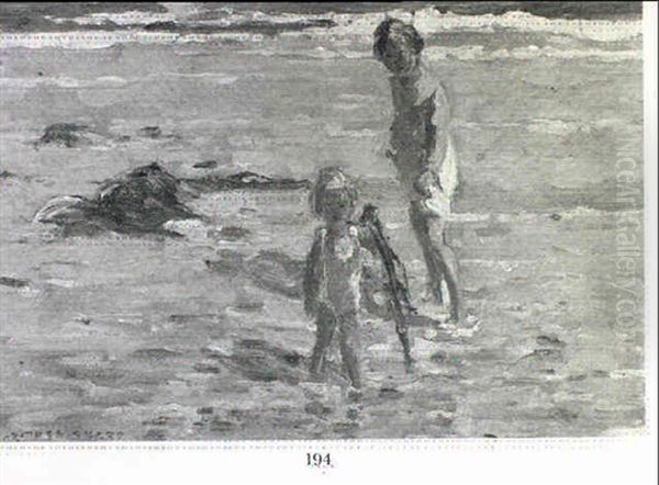 The Seaweed Gatherers Oil Painting by Dorothea Sharp