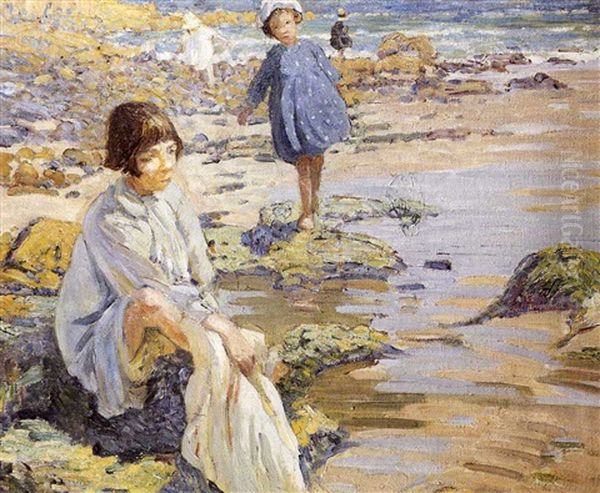 Sea Larks Oil Painting by Dorothea Sharp