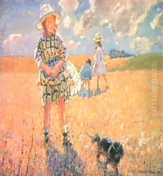 Out For A Walk Oil Painting by Dorothea Sharp