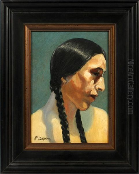 Hunting Son In Sunlight Oil Painting by Joseph Henry Sharp