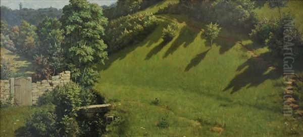 Rothenberg, Bavaria Oil Painting by Joseph Henry Sharp