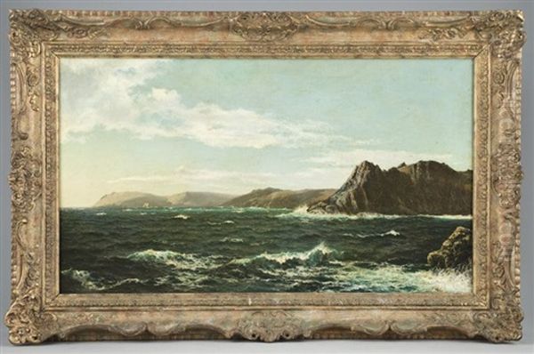 The Cornish Coast Oil Painting by Walter Shaw