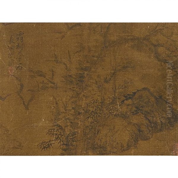 A Chinese Album Of Landscape Oil Painting by Shen Zhou