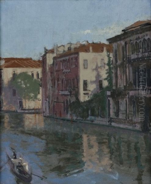 Rue Ouicangrogne, Dieppe Oil Painting by Walter Richard Sickert