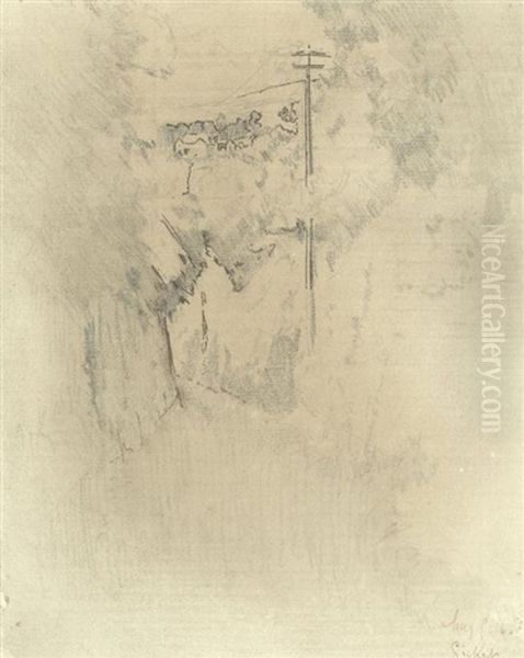 Chagford Oil Painting by Walter Richard Sickert