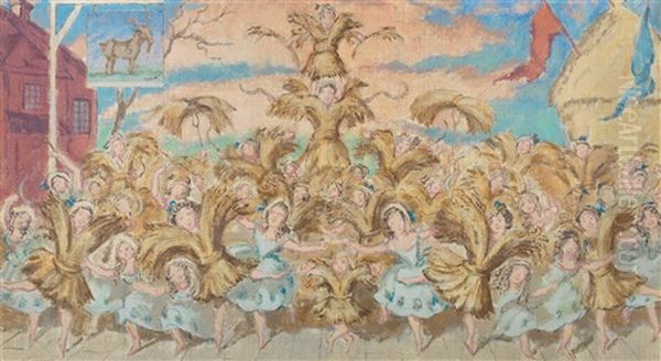 The Wheatsheaf Oil Painting by Walter Richard Sickert