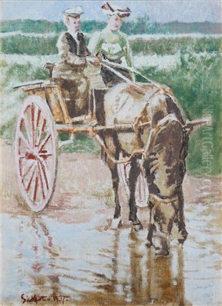 The Leading Lady's Day Off Oil Painting by Walter Richard Sickert