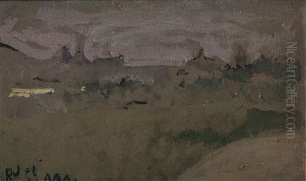 Nocturne Oil Painting by Walter Richard Sickert
