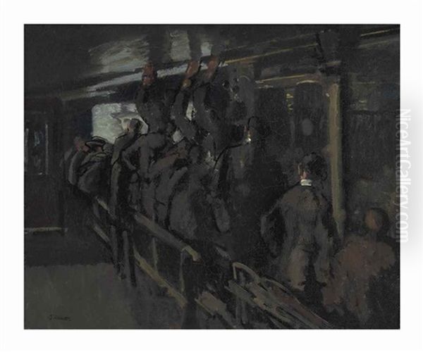 The Gallery At The Old Mogul Oil Painting by Walter Richard Sickert