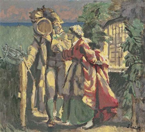 Contraband Oil Painting by Walter Richard Sickert