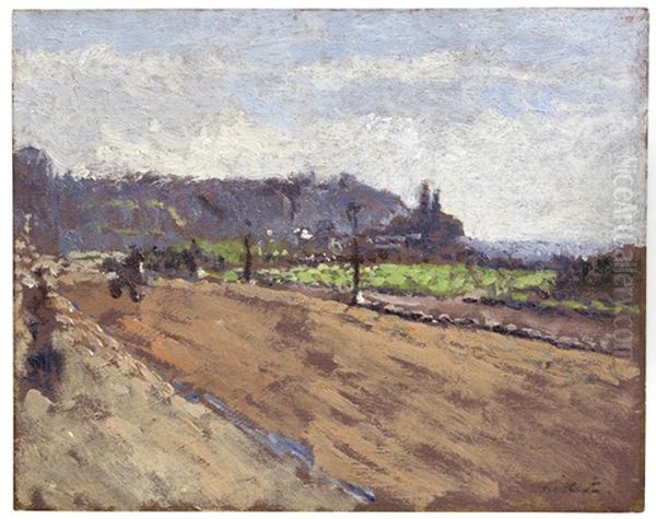 Road To The Casino, Dieppe Oil Painting by Walter Richard Sickert