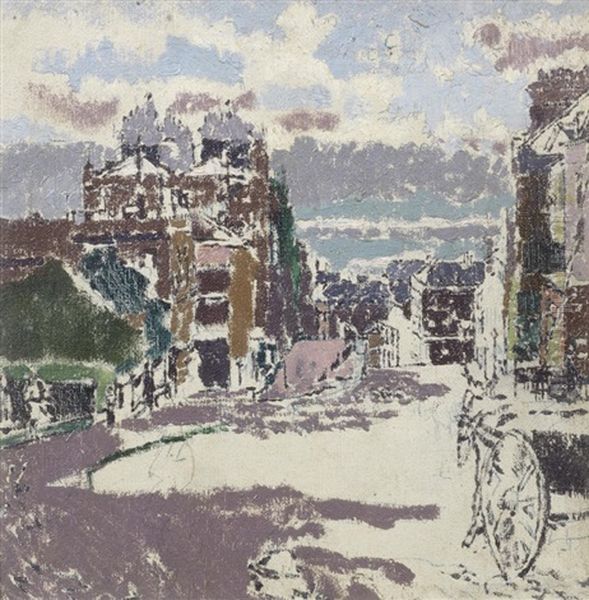 The Belvedere, Bath Oil Painting by Walter Richard Sickert