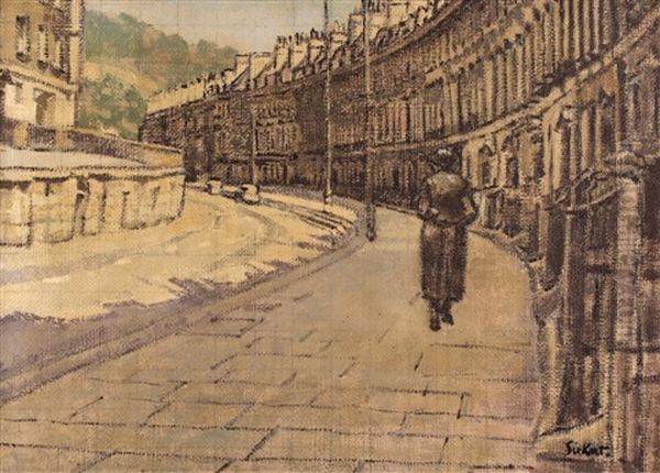 Vineyards Oil Painting by Walter Richard Sickert