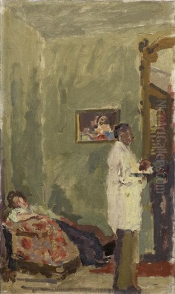The Artist's Home In New Orleans Oil Painting by Walter Richard Sickert