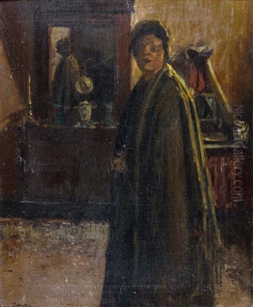 Femme Dans Un Interieur Oil Painting by Walter Richard Sickert