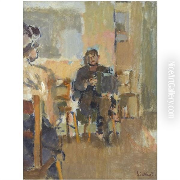 The Club Dance Oil Painting by Walter Richard Sickert
