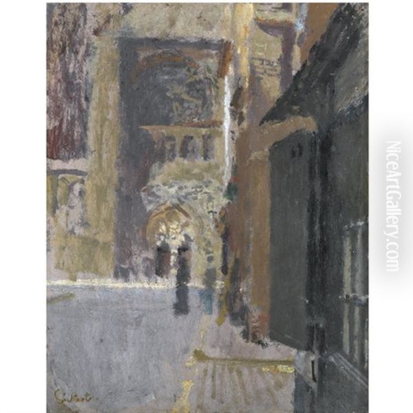 La Rue Pecquet Oil Painting by Walter Richard Sickert