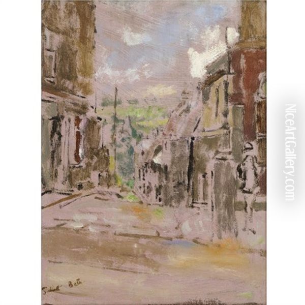 Bath Oil Painting by Walter Richard Sickert